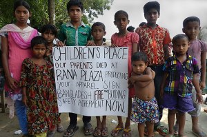 Retailer Children's Place refuses to pay compensation to the orphans left behind after the Rana Plaza fire (photo courtesy of orphansplace.com).